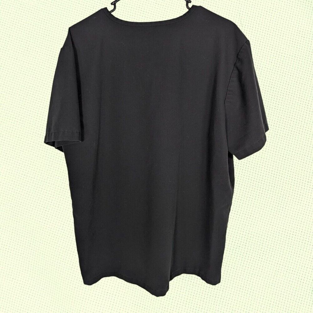FIGS Scrub Top L Black Technical Collection FM1500 - Picture 2 of 5